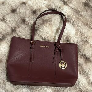 NEW Burgundy Michael Kors Handbag